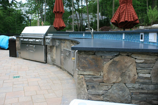 Outdoor kitchen